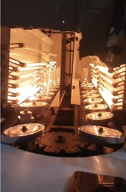 Krones blow molding machine IR lamp