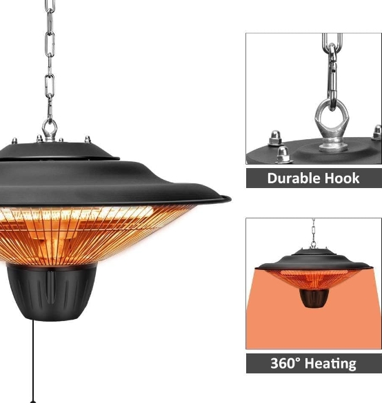 Tent heater for winter